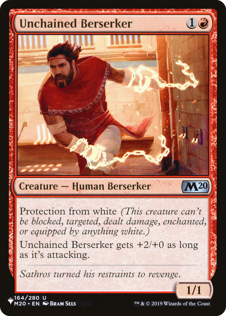 Unchained Berserker [The List] MTG Single Magic: The Gathering | Red Claw Gaming