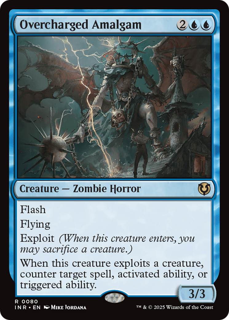 Overcharged Amalgam [Innistrad Remastered] MTG Single Magic: The Gathering | Red Claw Gaming