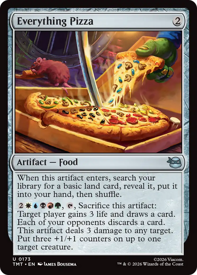 Everything Pizza [Teenage Mutant Ninja Turtles] MTG Single Magic: The Gathering | Red Claw Gaming