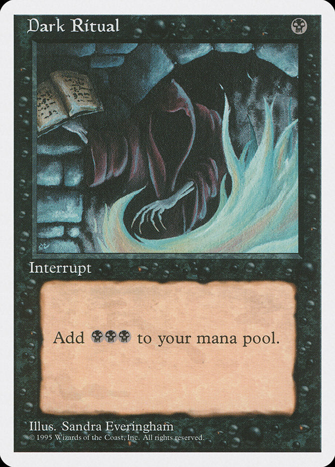Dark Ritual [Fourth Edition] MTG Single Magic: The Gathering | Red Claw Gaming