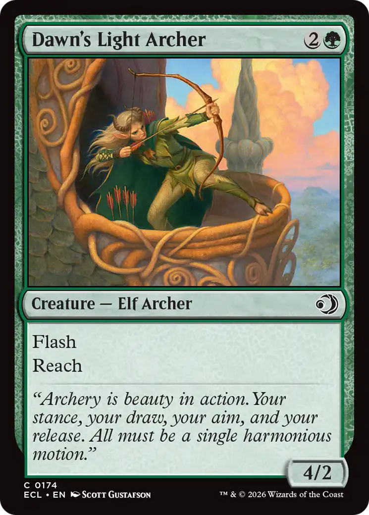 Dawn's Light Archer [Lorwyn Eclipsed] MTG Single Magic: The Gathering | Red Claw Gaming