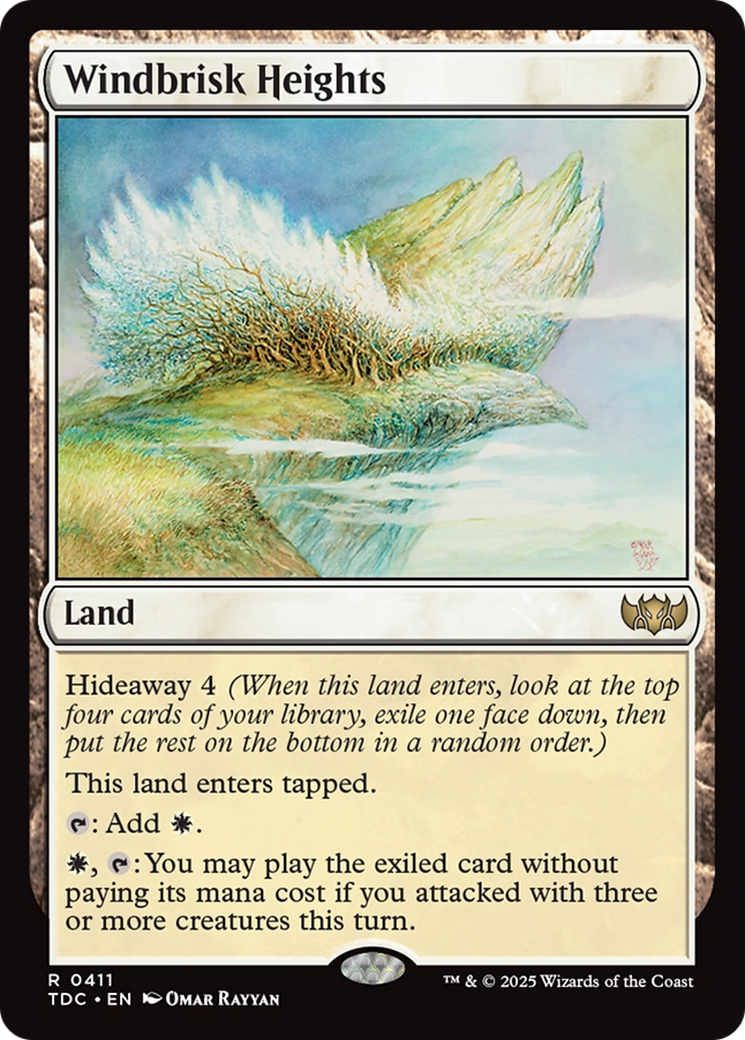 Windbrisk Heights [Tarkir: Dragonstorm Commander] MTG Single Magic: The Gathering | Red Claw Gaming