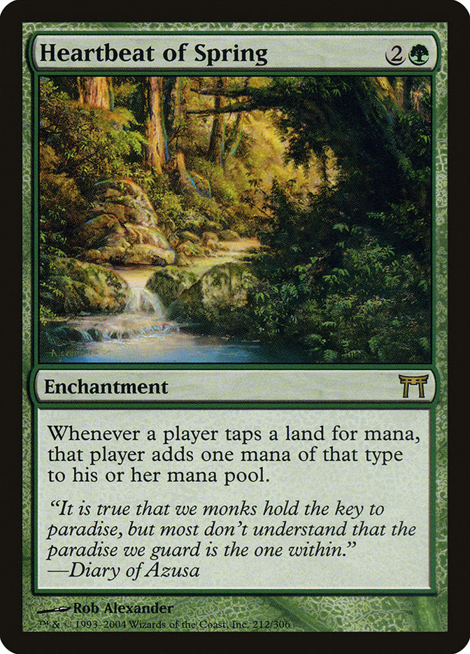 Heartbeat of Spring [Champions of Kamigawa] MTG Single Magic: The Gathering | Red Claw Gaming