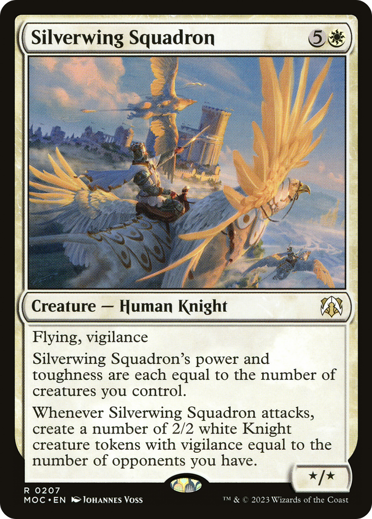 Silverwing Squadron [March of the Machine Commander] MTG Single Magic: The Gathering | Red Claw Gaming