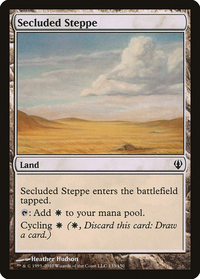 Secluded Steppe [Archenemy] MTG Single Magic: The Gathering | Red Claw Gaming