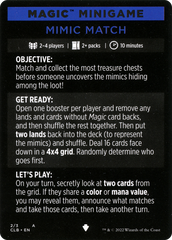 Mimic Match (Magic Minigame) [Commander Legends: Battle for Baldur's Gate Minigame] MTG Single Magic: The Gathering | Red Claw Gaming