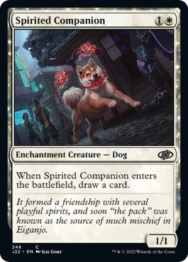 Spirited Companion [Jumpstart 2022] MTG Single Magic: The Gathering | Red Claw Gaming