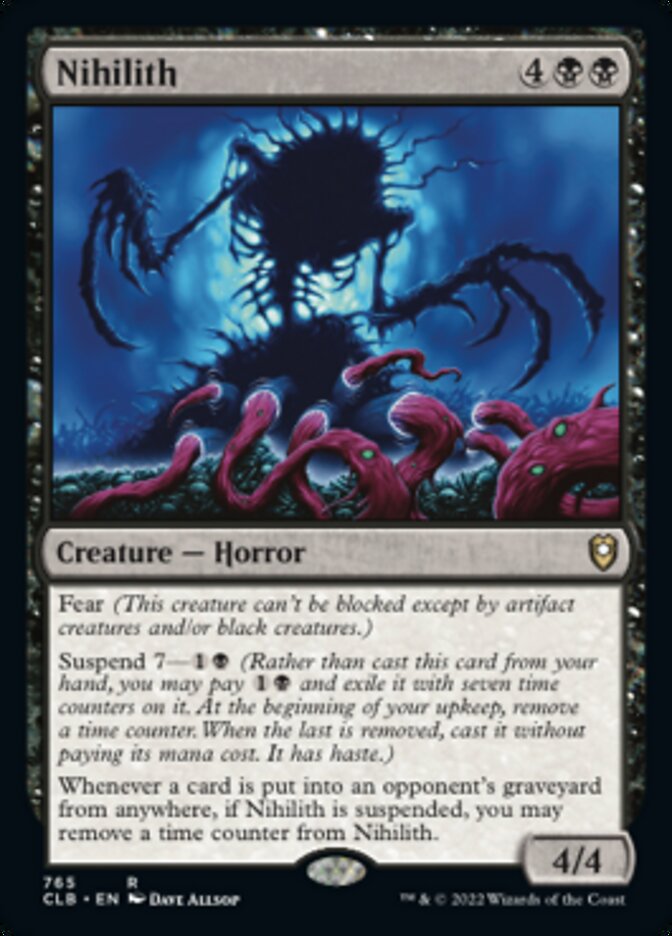 Nihilith [Commander Legends: Battle for Baldur's Gate] MTG Single Magic: The Gathering | Red Claw Gaming