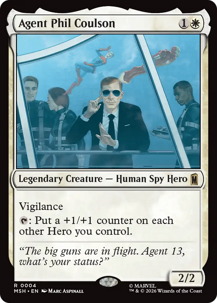 Agent Phil Coulson [Marvel Super Heroes] MTG Single Magic: The Gathering | Red Claw Gaming
