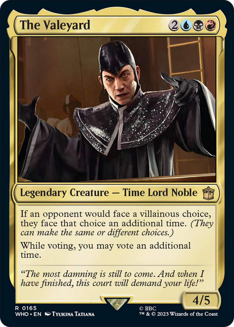 The Valeyard [Doctor Who] MTG Single Magic: The Gathering | Red Claw Gaming