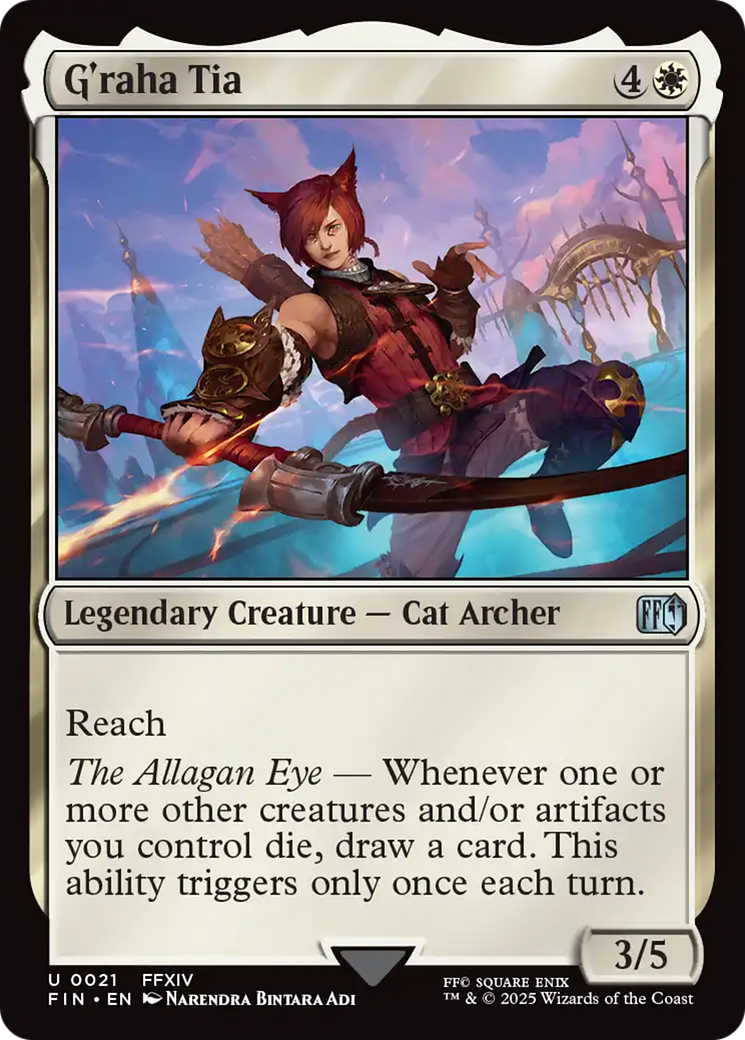 G'raha Tia [FINAL FANTASY] MTG Single Magic: The Gathering | Red Claw Gaming