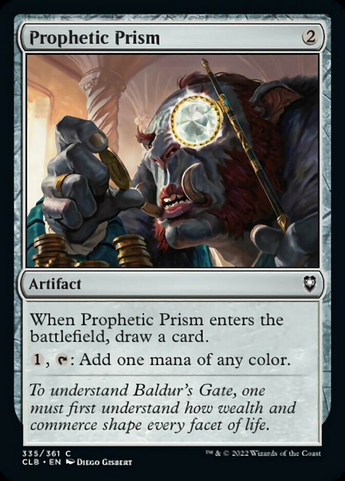 Prophetic Prism [Commander Legends: Battle for Baldur's Gate] MTG Single Magic: The Gathering | Red Claw Gaming