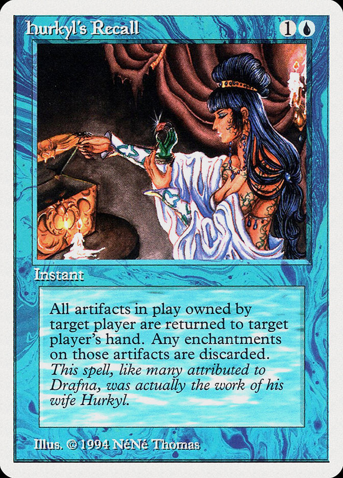 Hurkyl's Recall [Summer Magic / Edgar] MTG Single Magic: The Gathering | Red Claw Gaming