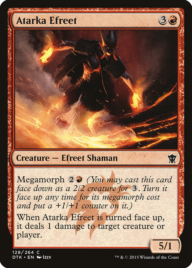 Atarka Efreet [Dragons of Tarkir] MTG Single Magic: The Gathering | Red Claw Gaming