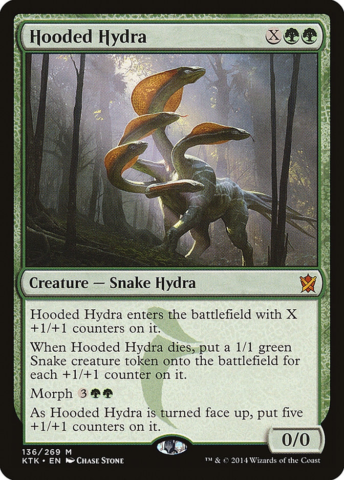 Hooded Hydra [Khans of Tarkir] MTG Single Magic: The Gathering | Red Claw Gaming