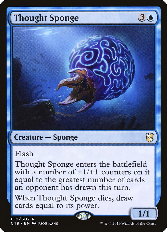 Thought Sponge [Commander 2019] MTG Single Magic: The Gathering | Red Claw Gaming