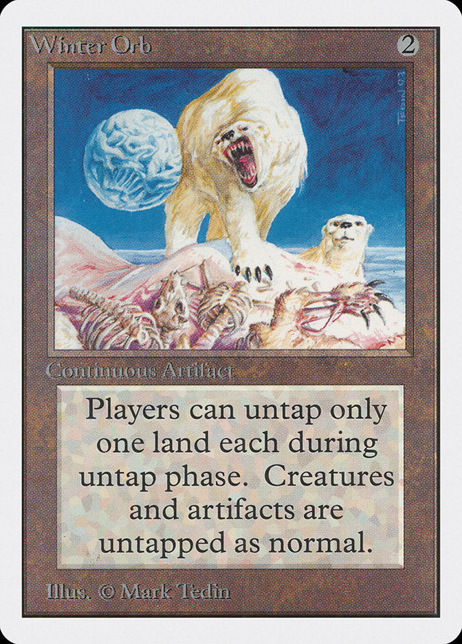 Winter Orb [Unlimited Edition] MTG Single Magic: The Gathering | Red Claw Gaming