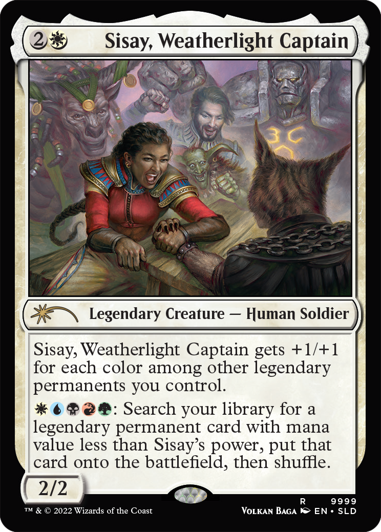 Sisay, Weatherlight Captain [Secret Lair Drop Series] MTG Single Magic: The Gathering | Red Claw Gaming