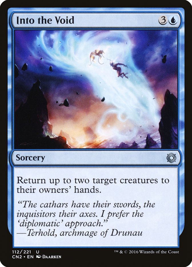 Into the Void [Conspiracy: Take the Crown] MTG Single Magic: The Gathering | Red Claw Gaming