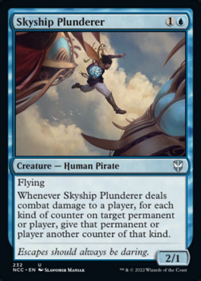 Skyship Plunderer [Streets of New Capenna Commander] MTG Single Magic: The Gathering | Red Claw Gaming