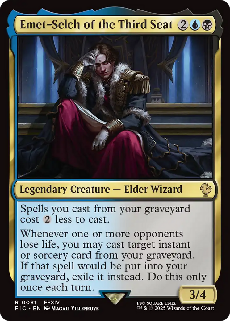 Emet-Selch of the Third Seat [FINAL FANTASY Commander] MTG Single Magic: The Gathering | Red Claw Gaming