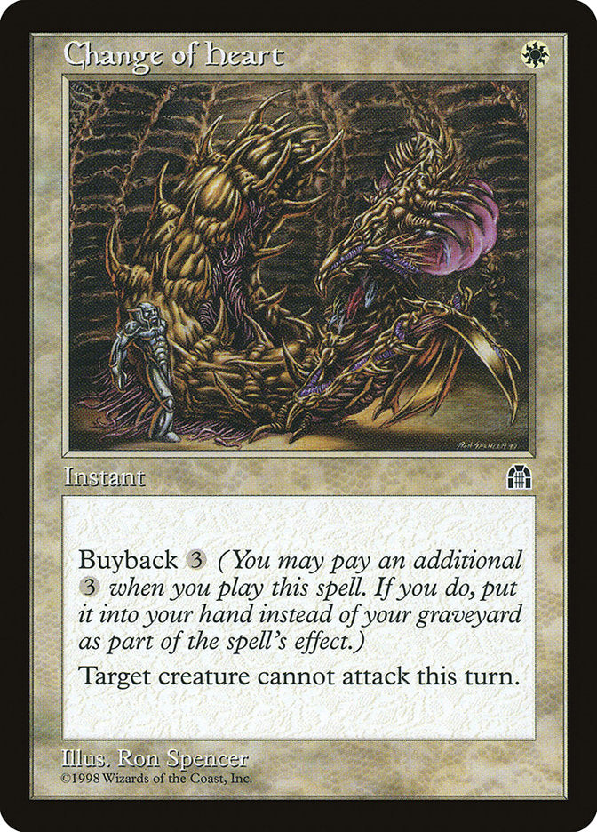 Change of Heart [Stronghold] MTG Single Magic: The Gathering | Red Claw Gaming