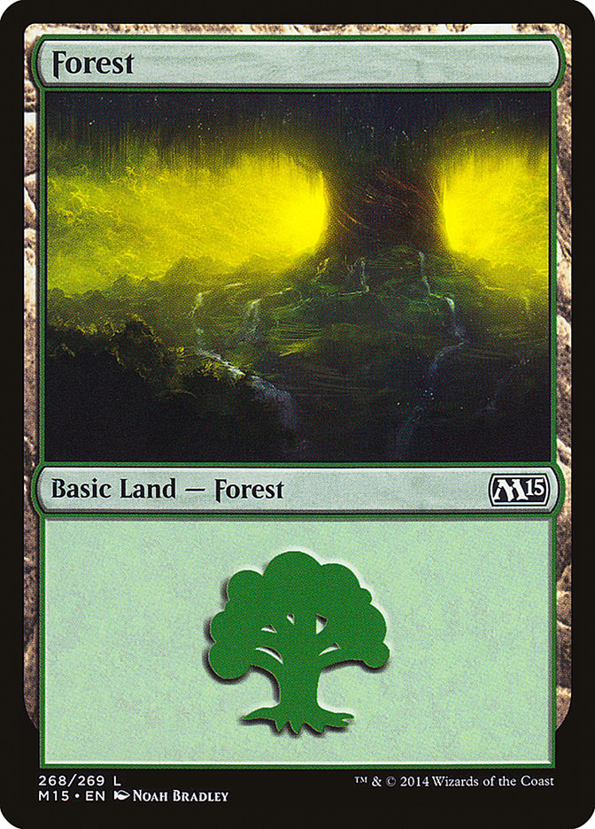 Forest (268) [Magic 2015] MTG Single Magic: The Gathering | Red Claw Gaming