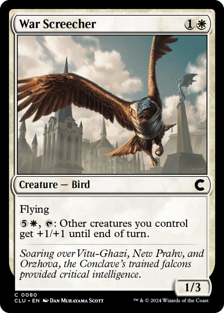 War Screecher [Ravnica: Clue Edition] MTG Single Magic: The Gathering | Red Claw Gaming