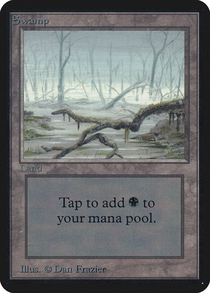 Swamp (290) [Alpha Edition] MTG Single Magic: The Gathering | Red Claw Gaming