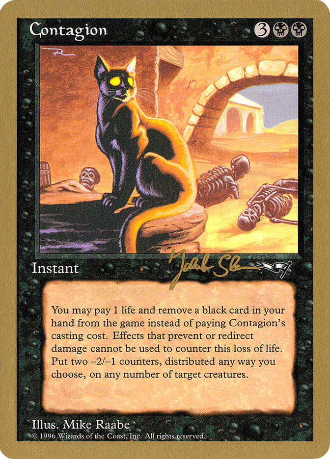 Contagion (Jakub Slemr) [World Championship Decks 1997] MTG Single Magic: The Gathering | Red Claw Gaming