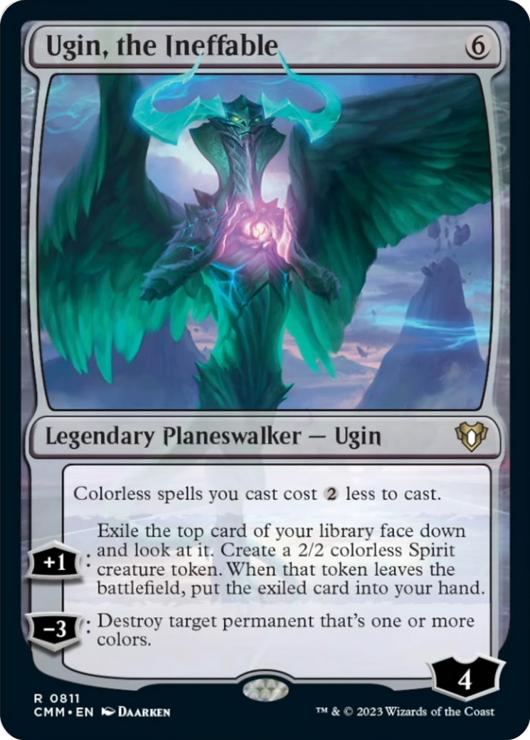 Ugin, the Ineffable [Commander Masters] MTG Single Magic: The Gathering | Red Claw Gaming