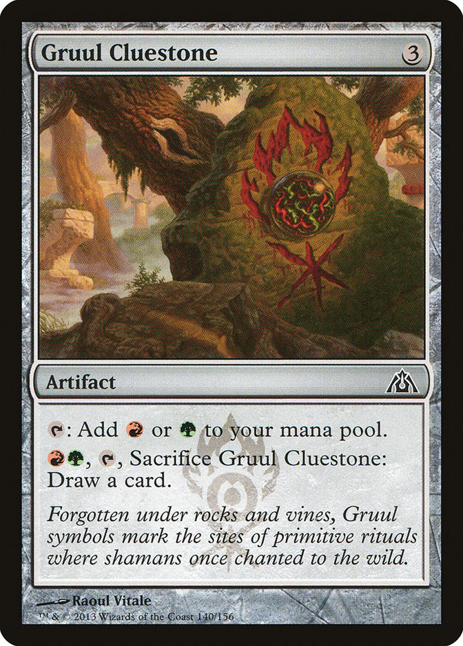 Gruul Cluestone [Dragon's Maze] MTG Single Magic: The Gathering | Red Claw Gaming