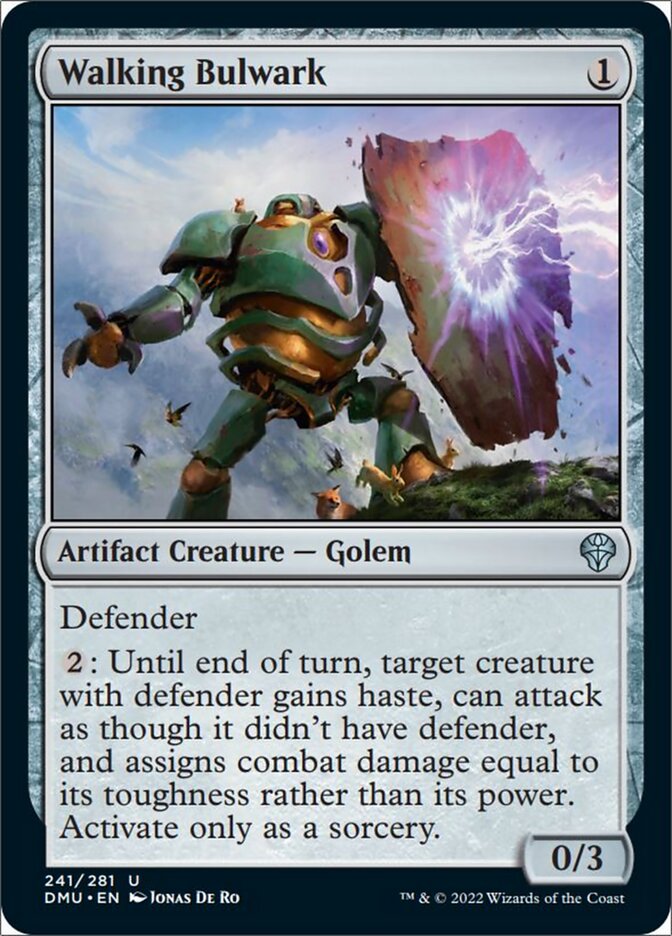 Walking Bulwark [Dominaria United] MTG Single Magic: The Gathering | Red Claw Gaming
