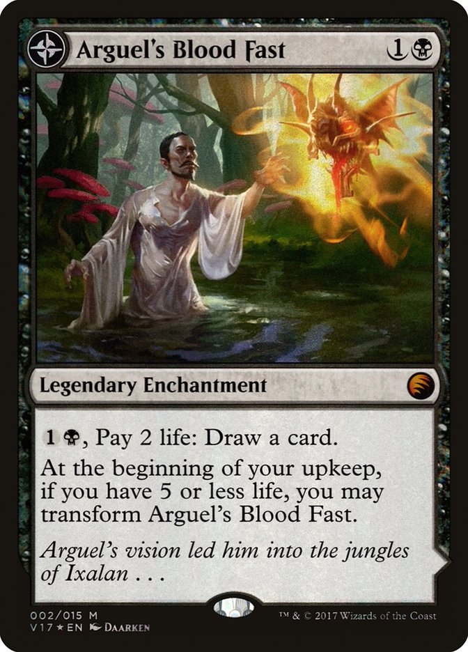 Arguel's Blood Fast // Temple of Aclazotz [From the Vault: Transform] MTG Single Magic: The Gathering | Red Claw Gaming
