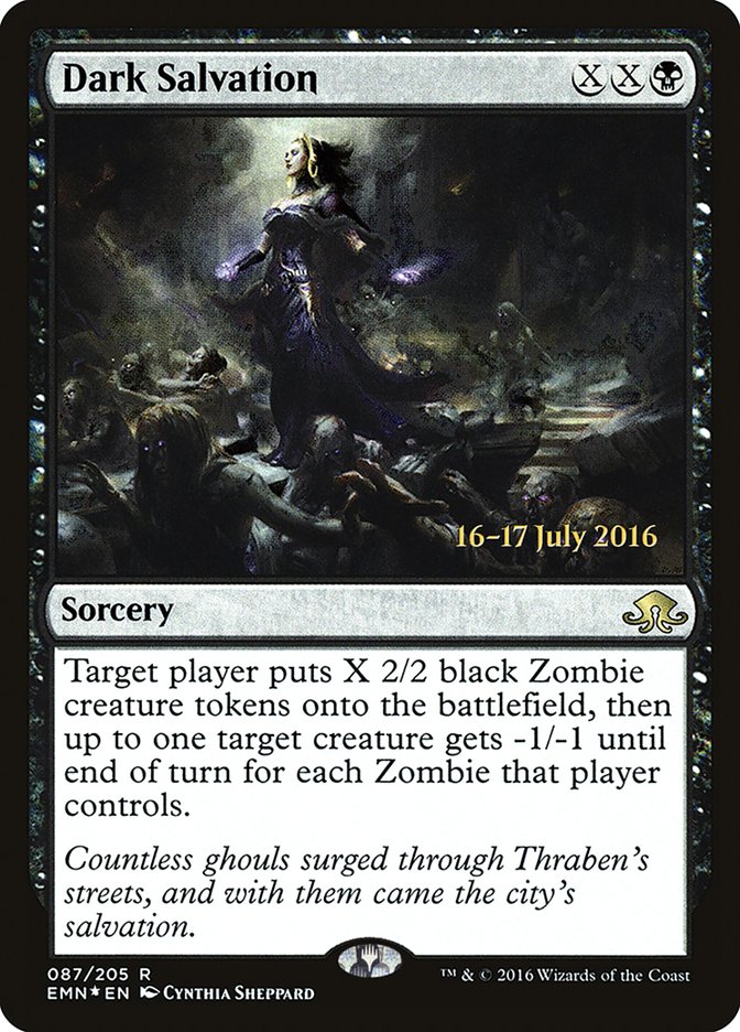 Dark Salvation [Eldritch Moon Prerelease Promos] MTG Single Magic: The Gathering | Red Claw Gaming