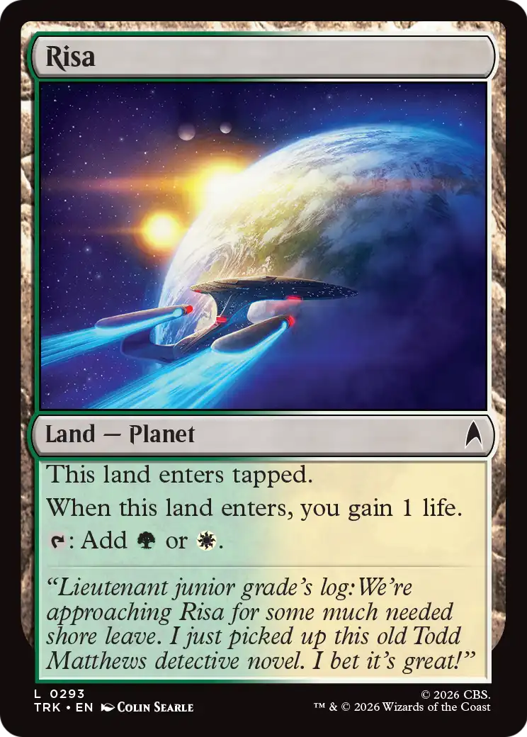 Risa [Star Trek] MTG Single Magic: The Gathering | Red Claw Gaming