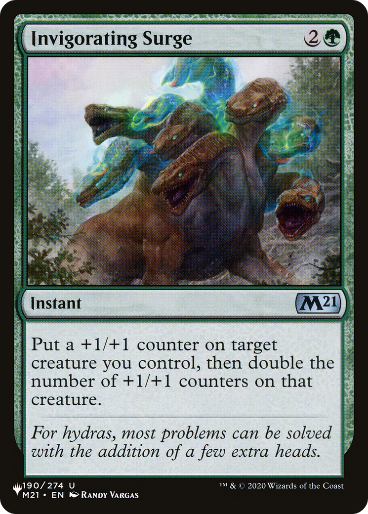 Invigorating Surge [The List] MTG Single Magic: The Gathering | Red Claw Gaming