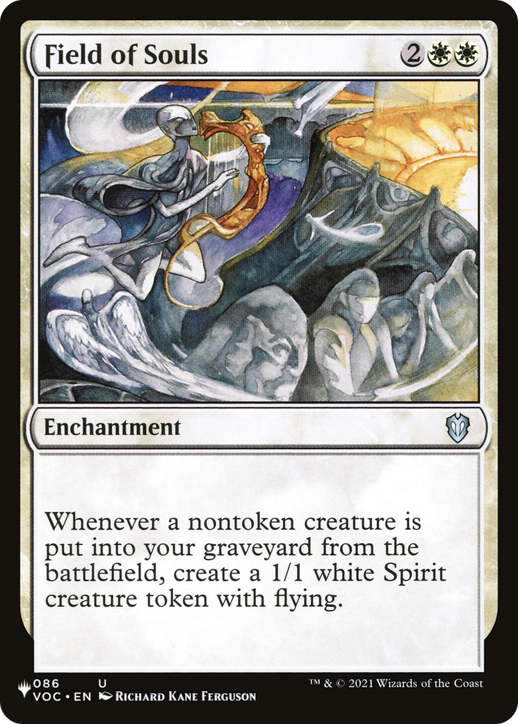 Field of Souls [The List] MTG Single Magic: The Gathering | Red Claw Gaming