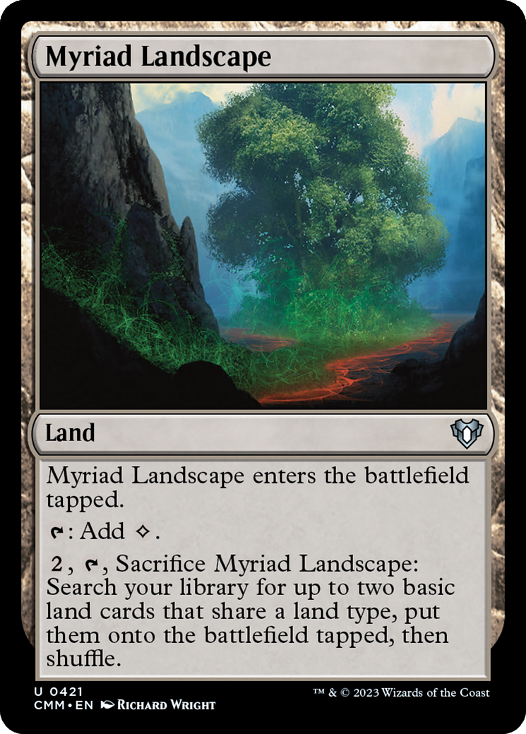 Myriad Landscape [Commander Masters] MTG Single Magic: The Gathering | Red Claw Gaming
