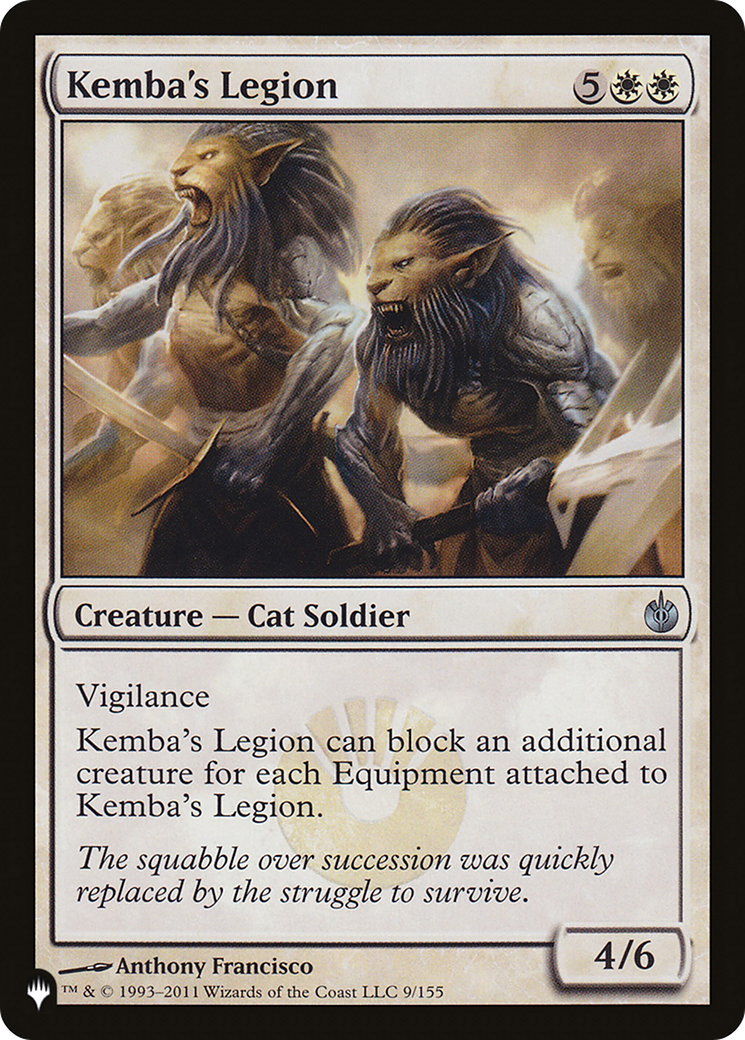 Kemba's Legion [The List] MTG Single Magic: The Gathering | Red Claw Gaming