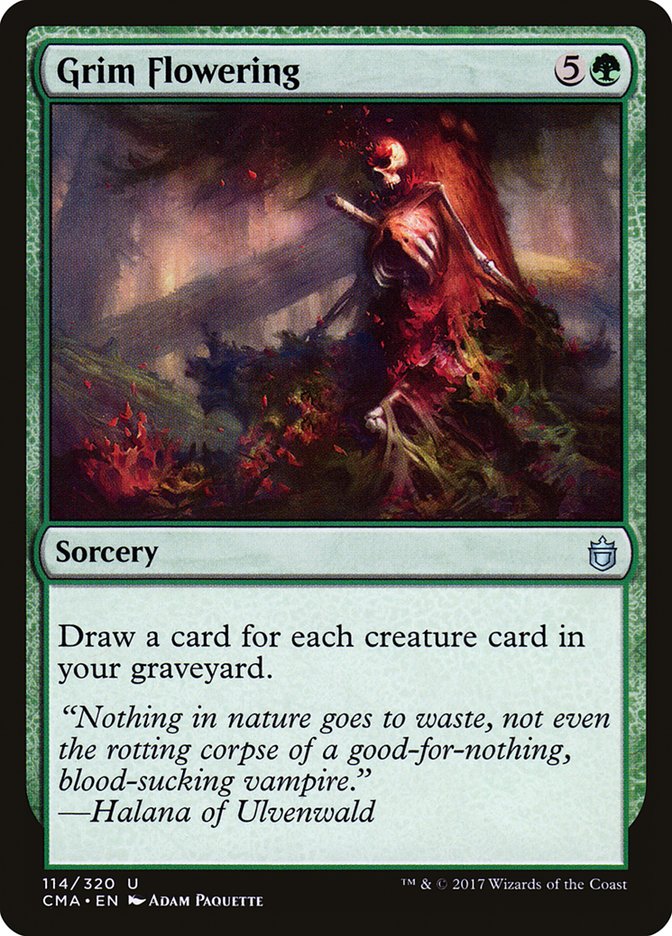 Grim Flowering [Commander Anthology] MTG Single Magic: The Gathering | Red Claw Gaming