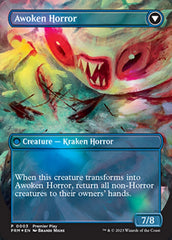 Thing in the Ice // Awoken Horror (Borderless Alternate Art) [Regional Championship Qualifiers 2023] MTG Single Magic: The Gathering | Red Claw Gaming