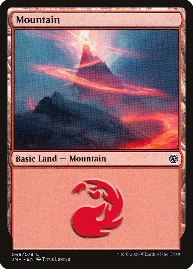 Mountain (66) [Jumpstart] MTG Single Magic: The Gathering | Red Claw Gaming