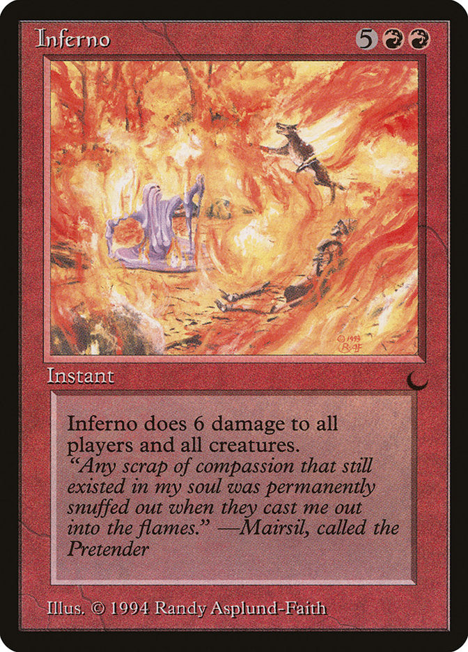 Inferno [The Dark] MTG Single Magic: The Gathering | Red Claw Gaming