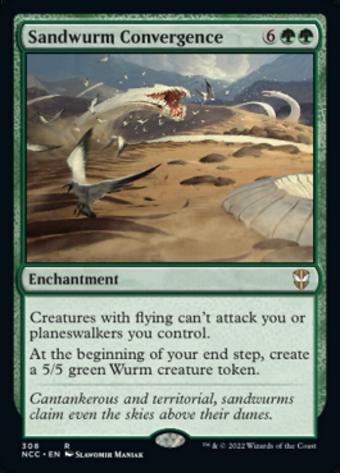 Sandwurm Convergence [Streets of New Capenna Commander] MTG Single Magic: The Gathering | Red Claw Gaming