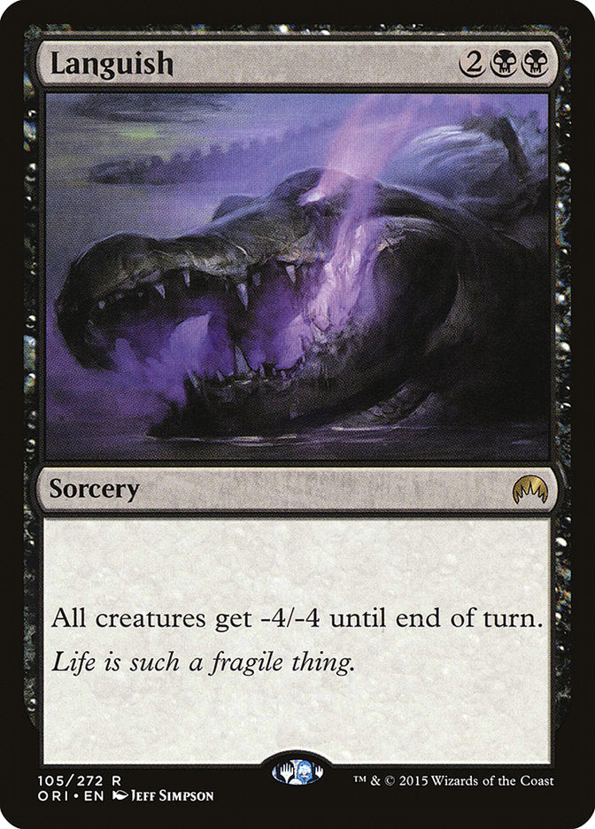 Languish [Magic Origins] MTG Single Magic: The Gathering | Red Claw Gaming