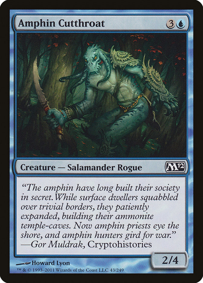 Amphin Cutthroat [Magic 2012] MTG Single Magic: The Gathering | Red Claw Gaming