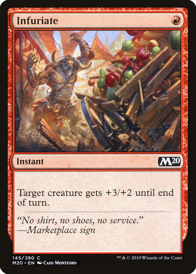 Infuriate [Core Set 2020] MTG Single Magic: The Gathering | Red Claw Gaming
