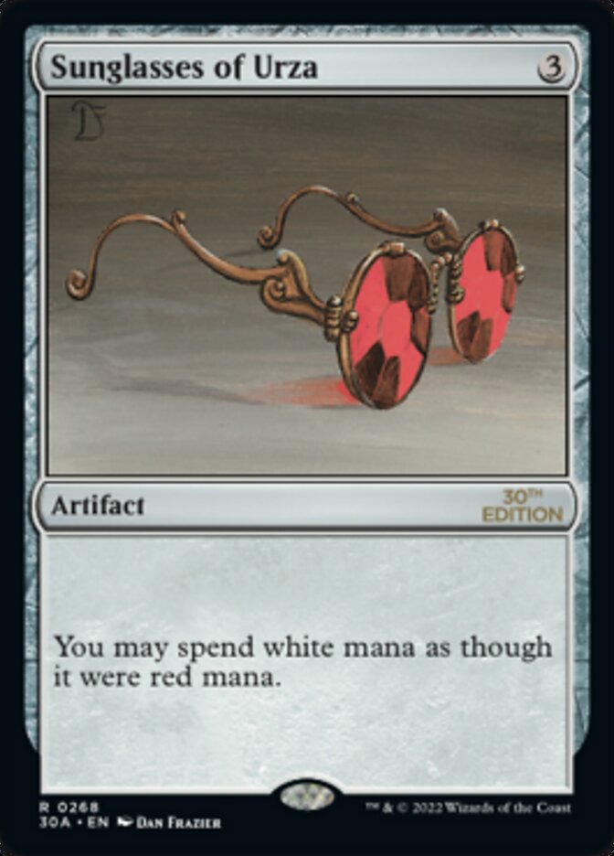 Sunglasses of Urza [30th Anniversary Edition] MTG Single Magic: The Gathering | Red Claw Gaming