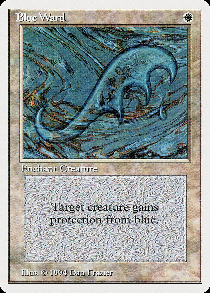 Blue Ward [Summer Magic / Edgar] MTG Single Magic: The Gathering | Red Claw Gaming
